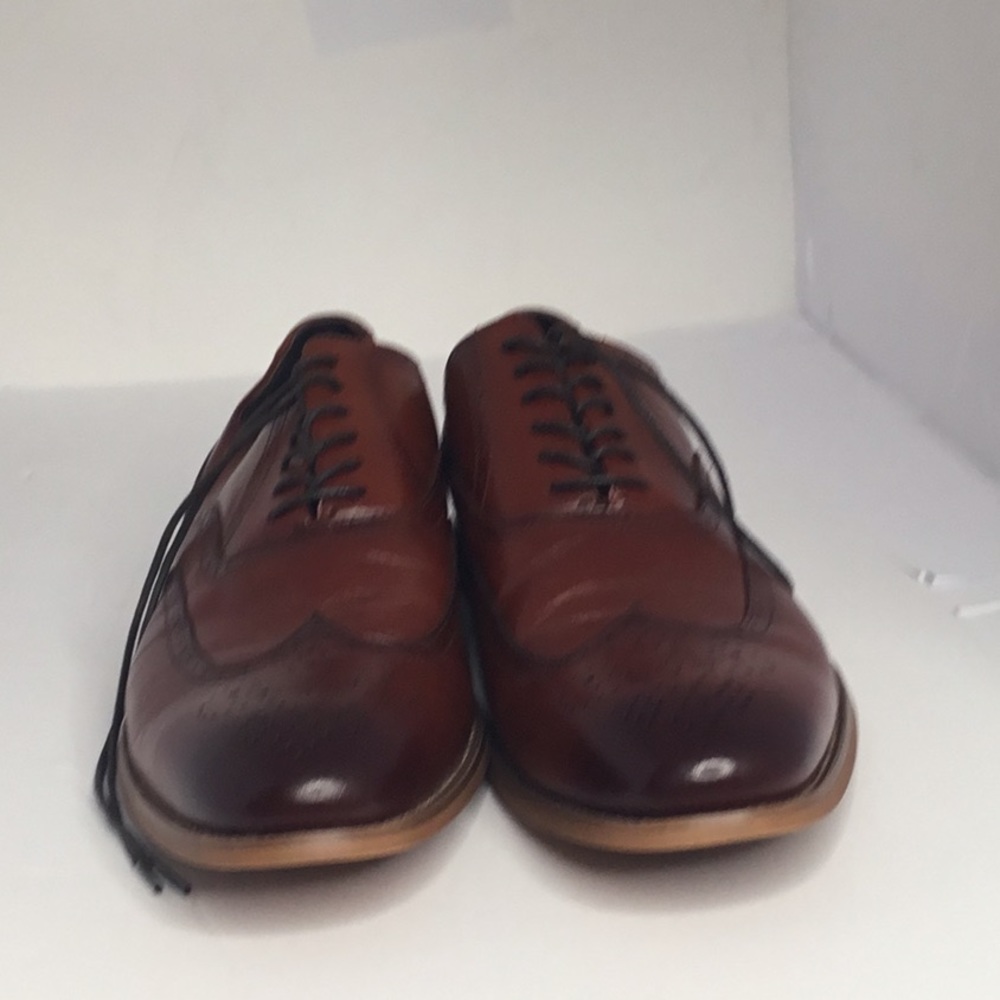 Stacy Adams Memory Foam  Dunbar Wingtip Brown